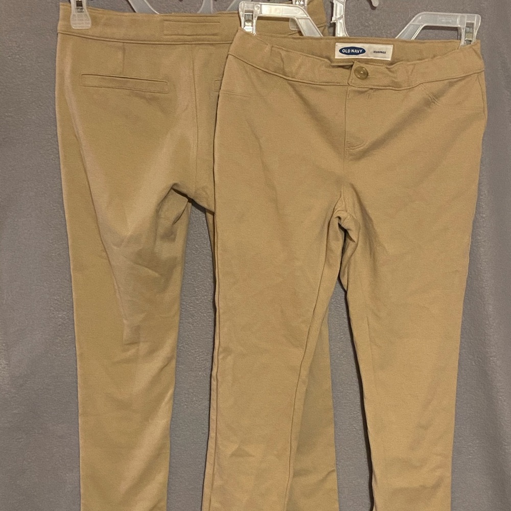 2 pair Khaki pants
